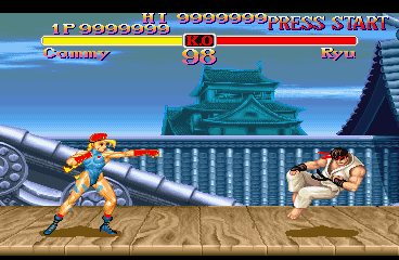 Street Fighter Collection (Disc 1) background